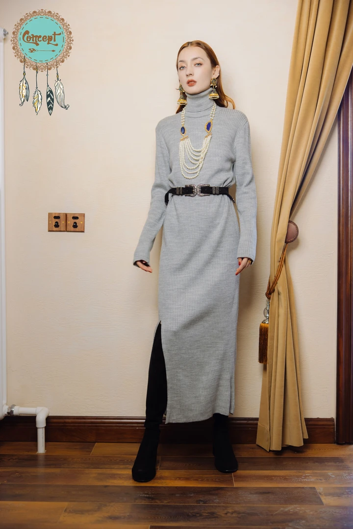 Concept针织连衣裙