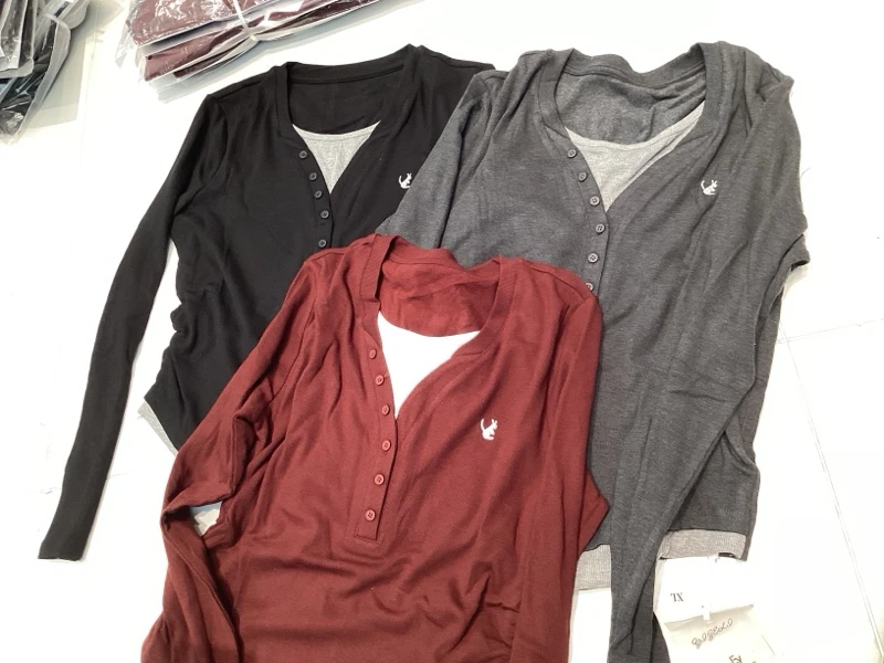 鸡心领时尚打底衫