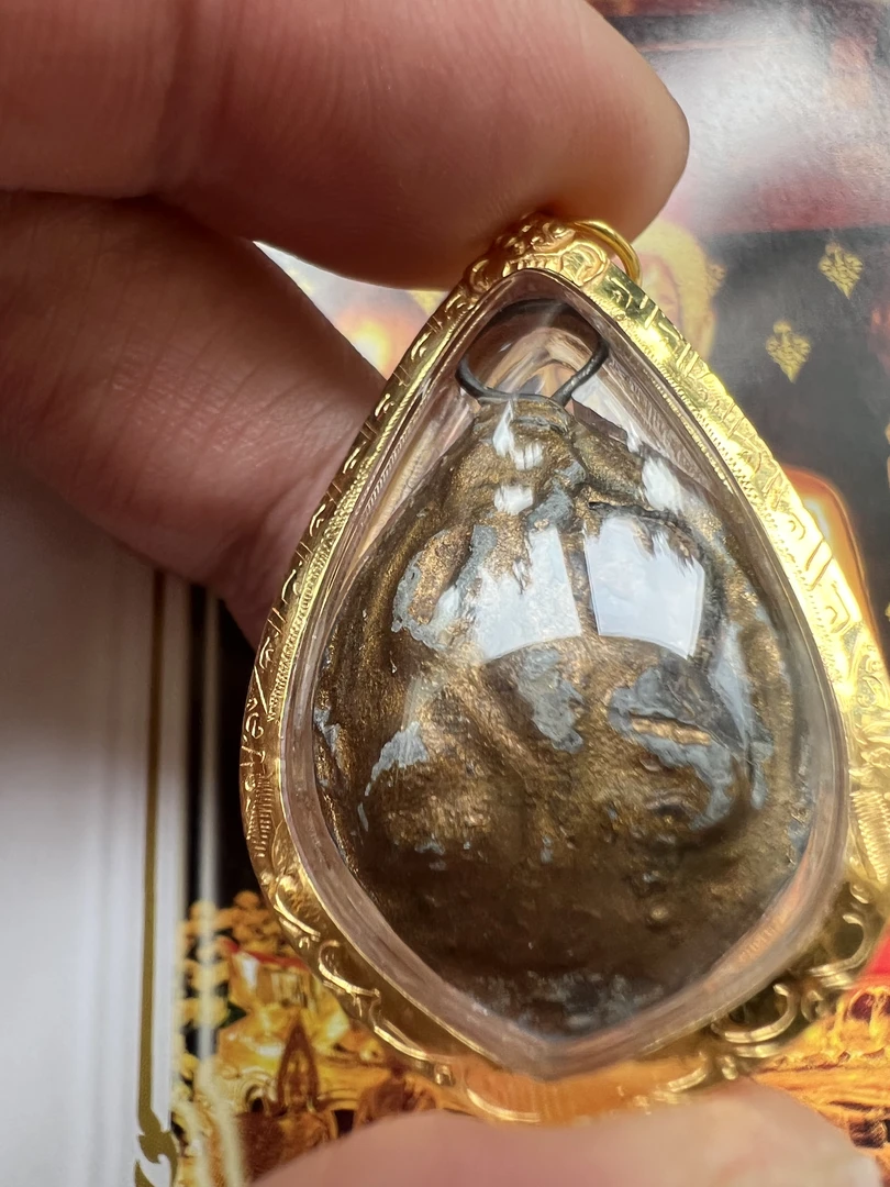 铁合金亚克力吊坠 龙婆单2432—2442年颜面吊坠