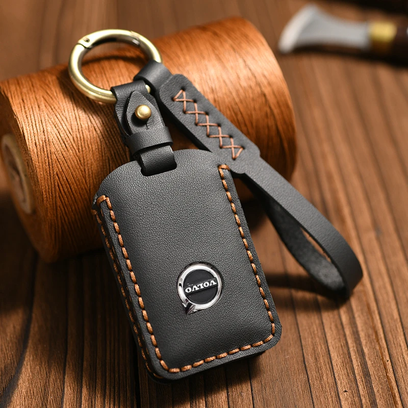 适用于沃尔沃S90头层汽车钥匙套XC60S60/XC90/XC40