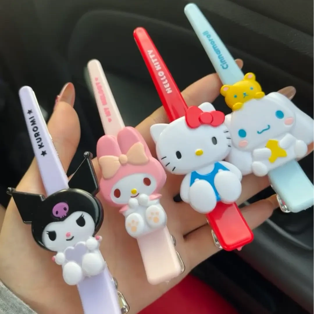 三丽鸥hellowkitty夹子女生ins发夹发饰侧边夹库洛米美乐蒂玉桂狗
