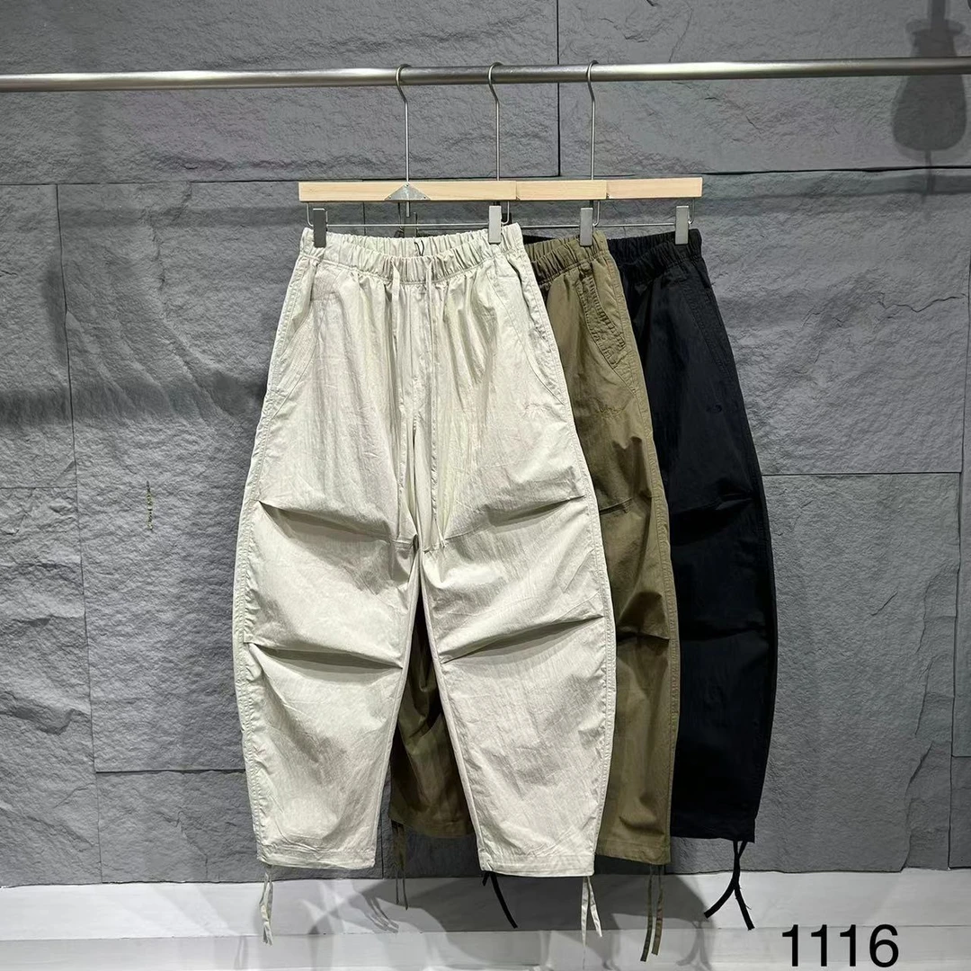 【1116】夏季日系工装裤结构款宽松休闲长裤 1116*88