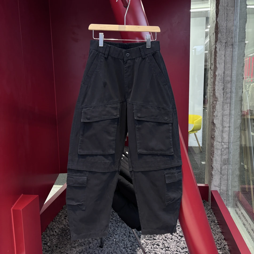 【6893】宽松扩版休闲结构直筒潮流牛仔裤6893*CT