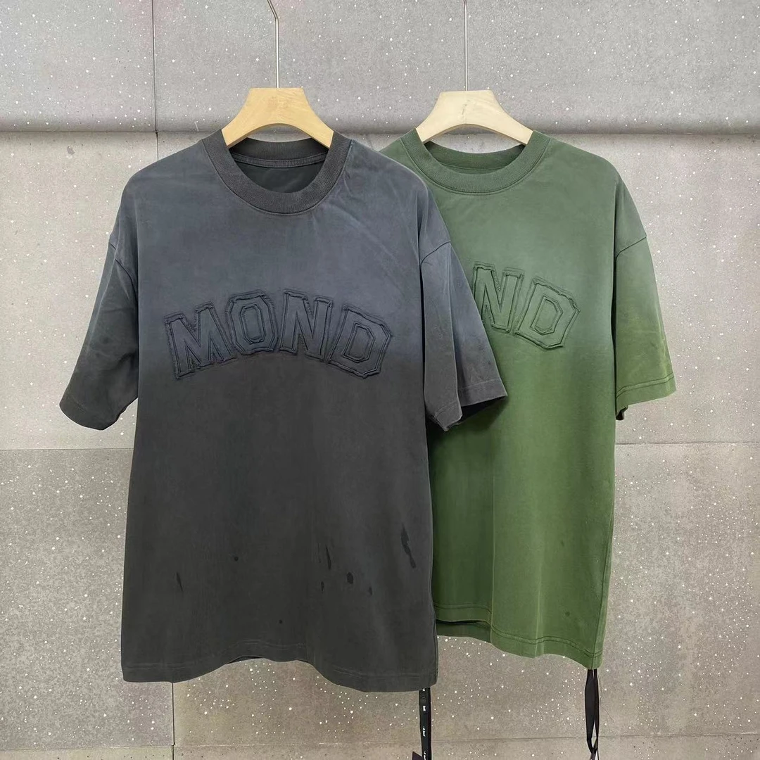 【1022】洗水T恤高考毕业季男士时尚休闲百搭夏季印花设计师*88