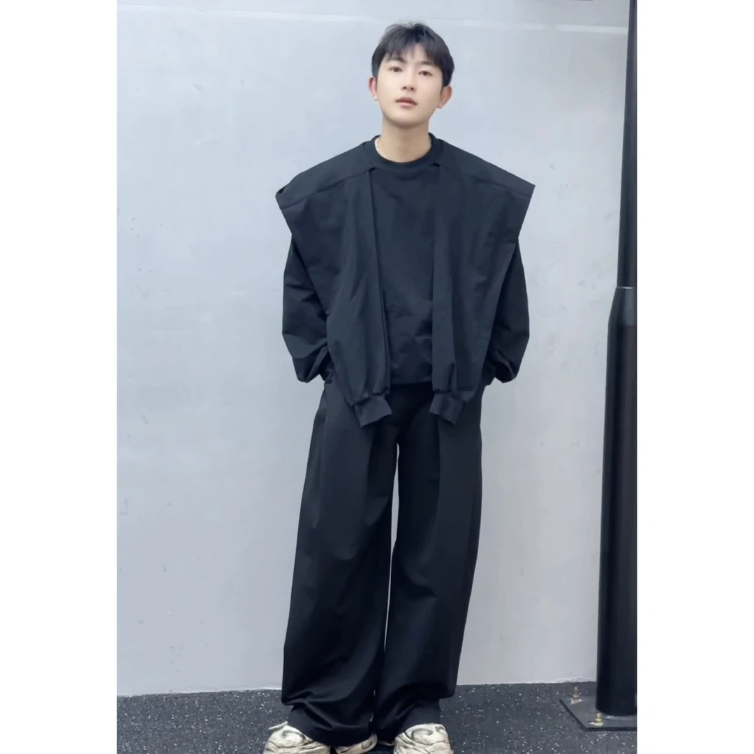 【0099】新版休闲拼接设计师款时尚卫衣 0099*K