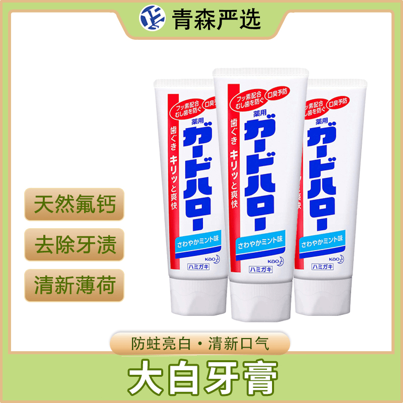 （3支装） 日本大白酵素牙膏165g/支