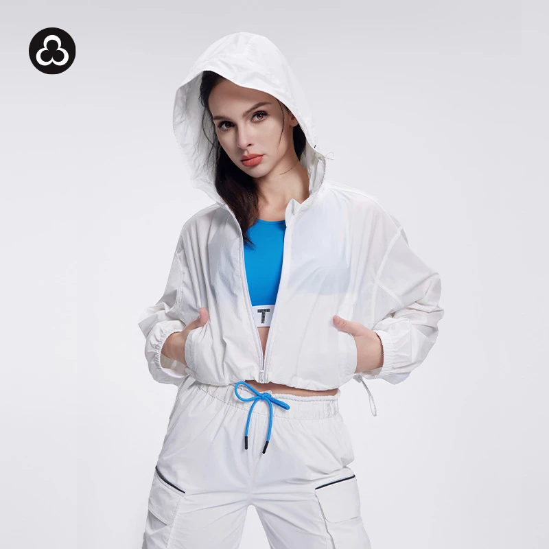 户外轻量工装外套瑜伽外套女夏季薄款宽松休闲透气运动服31151