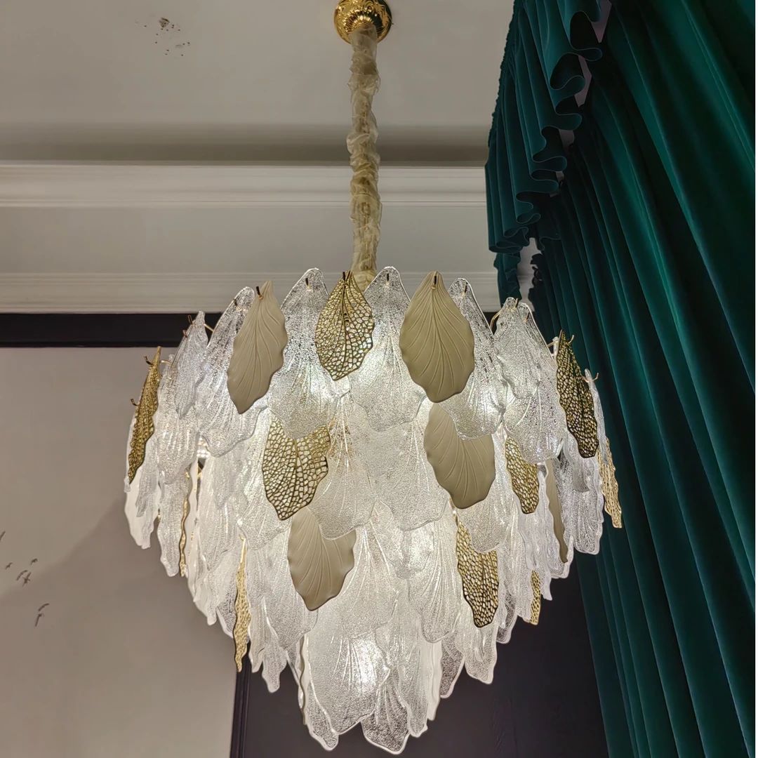 2024法式奶油轻奢吊灯ins风卧室灯