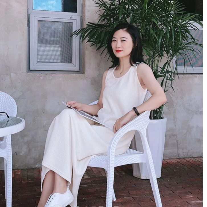 [为美日记]美羊羊2023年春夏轻薄透气无袖连衣裙