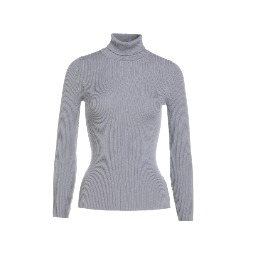 新款经典时尚百搭气质精致设计感简约通勤女装毛针织衫LBD94205