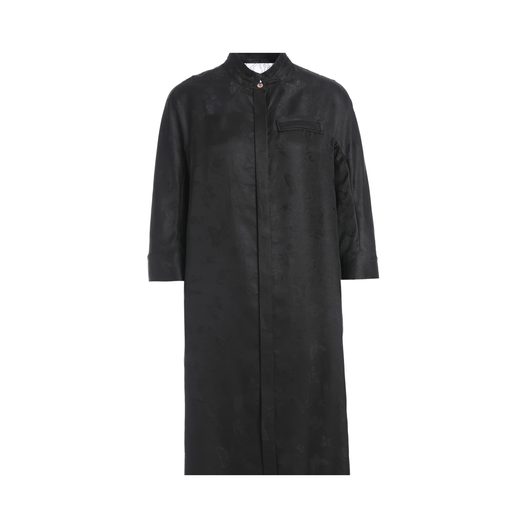 夏季设计师款优雅轻奢气质时尚新中式显瘦真丝外套LBB61007S