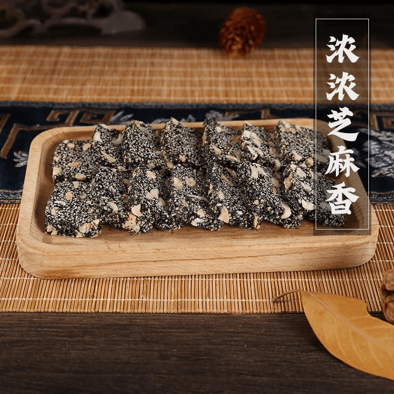 花生芝麻糖芝麻酥手工传统糕点麦芽糖切片江西特产零食