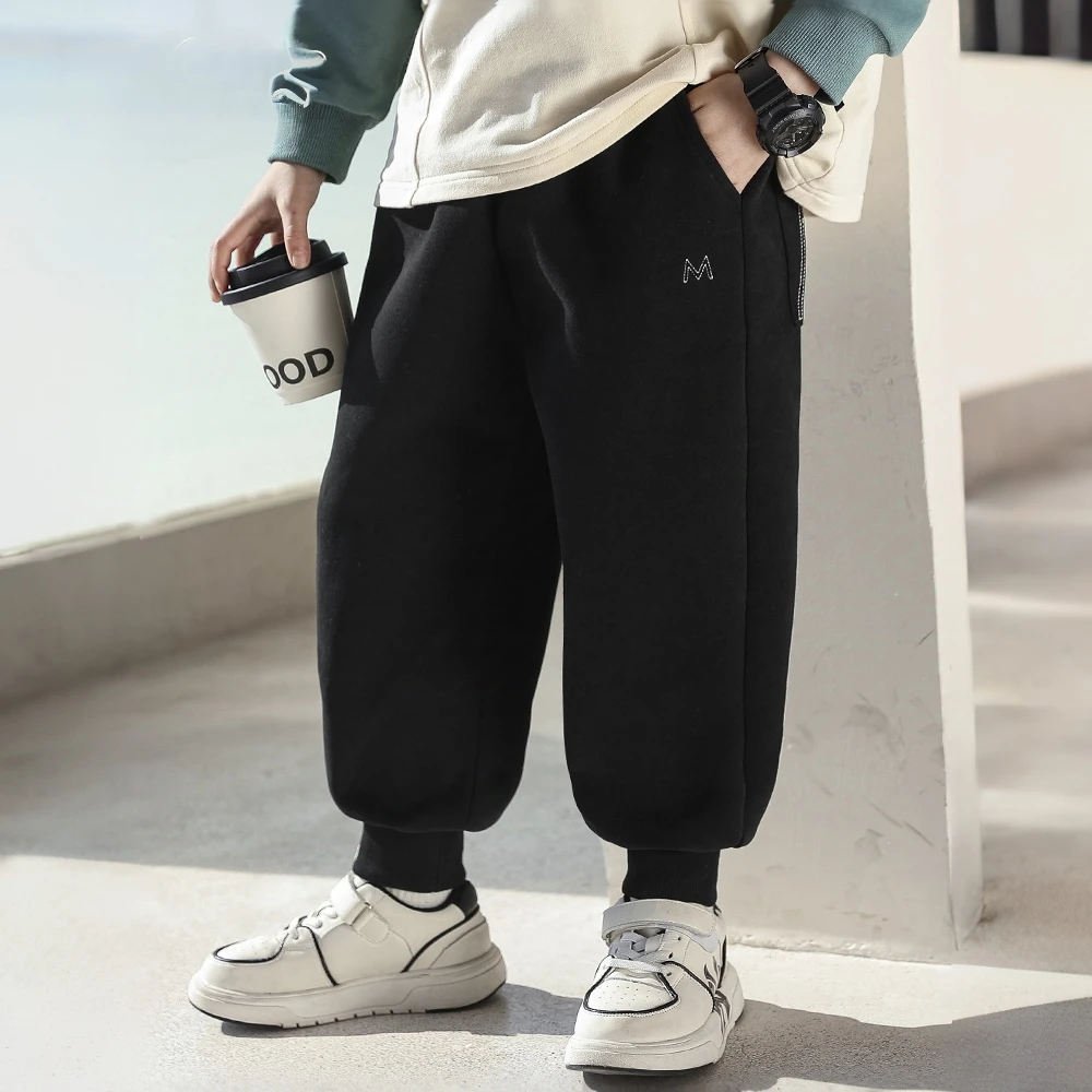 童装男童裤子儿童运动裤春秋款2024新款秋装中大童长裤舒适休闲