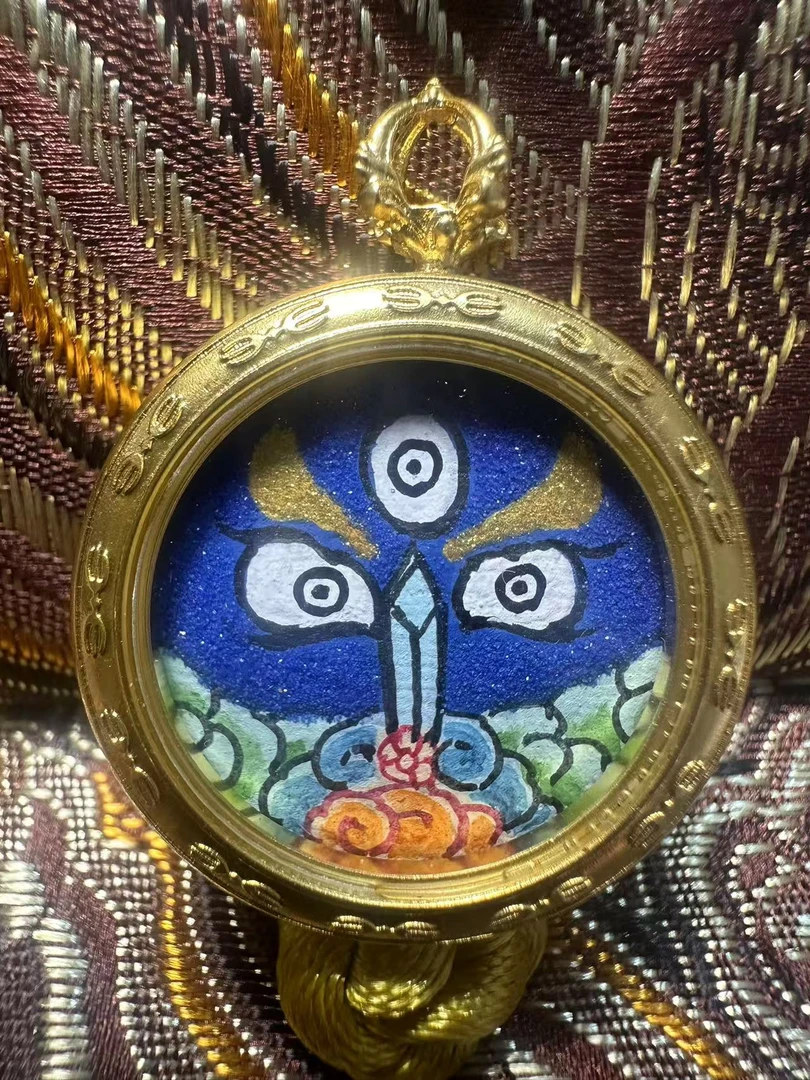 唐卡圆卡各种规格手绘唐卡扎基