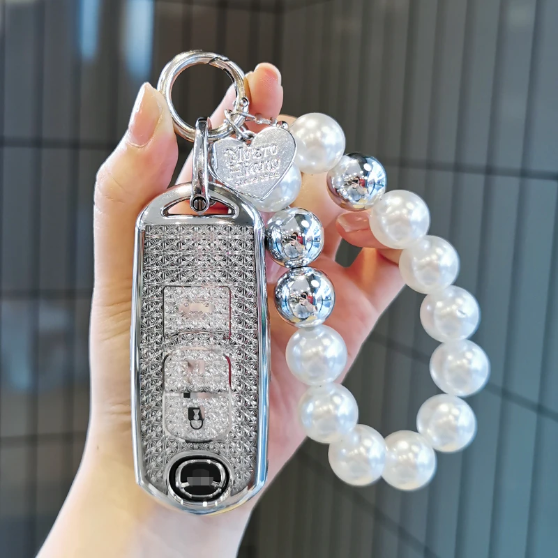 适用马自达3昂克赛拉钥匙套cx4车cx5壳阿特兹2包cx50行也30睿翼扣