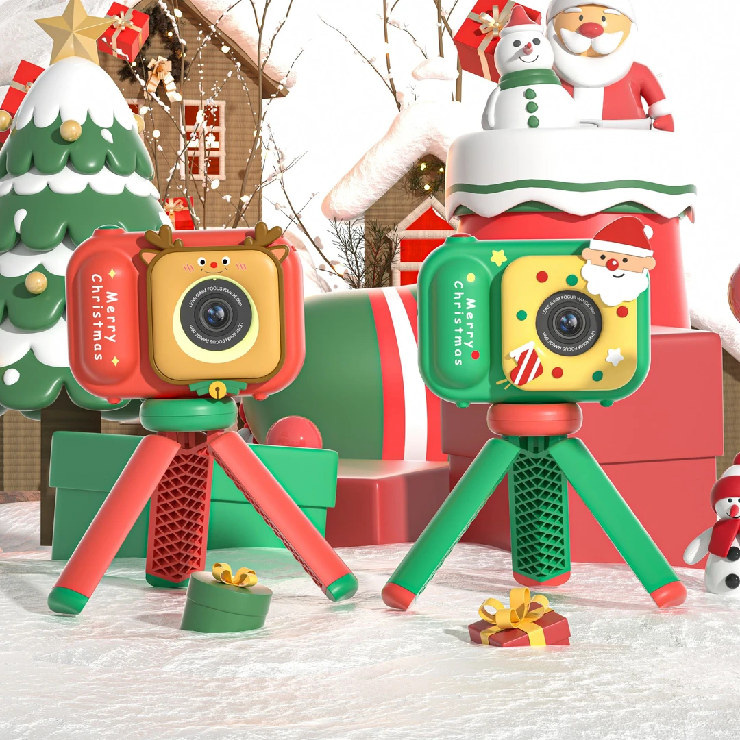 儿童相机熊猫独角兽相机学生高清双摄可拍照可录视频送礼生日礼物