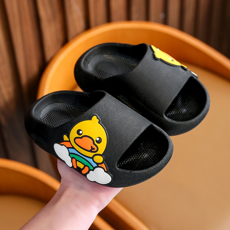 儿童拖鞋男童女童夏季防滑浴室2024新款室内家居软底亲子凉拖男孩