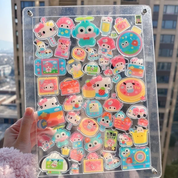 【3CM一口甜手绘】手绘亚克力片片DIY手机壳钥匙扣pp夹冰箱贴