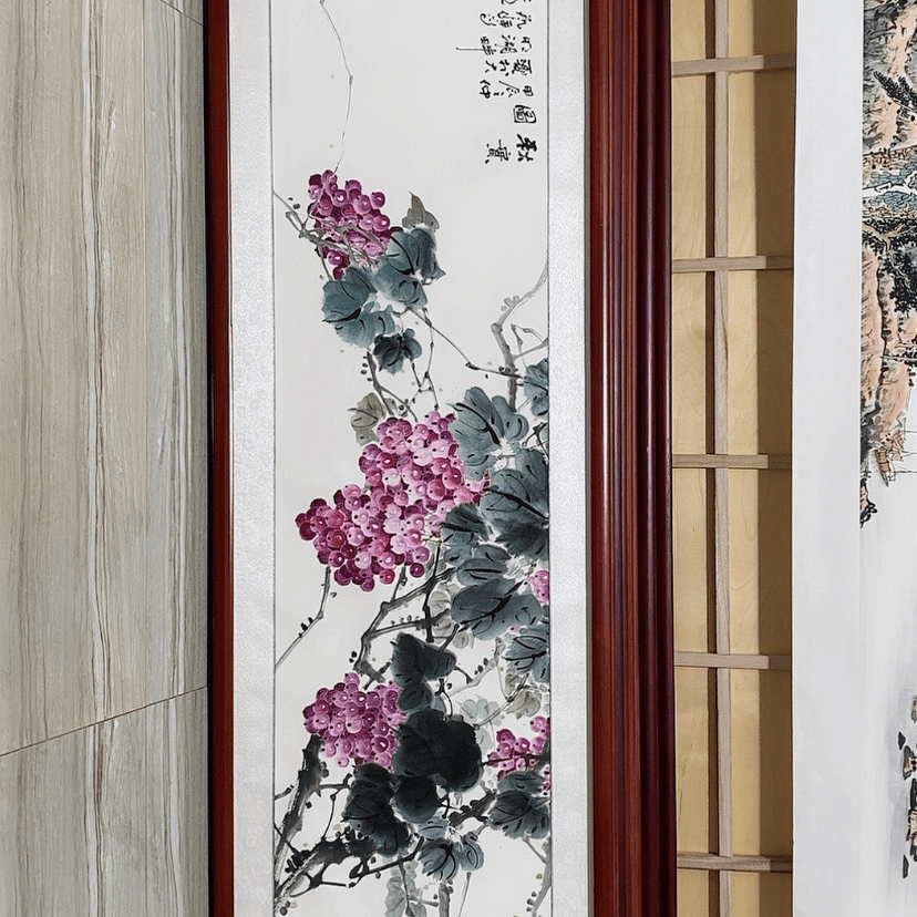 【闪购商品】绘画书画作品带框165×50