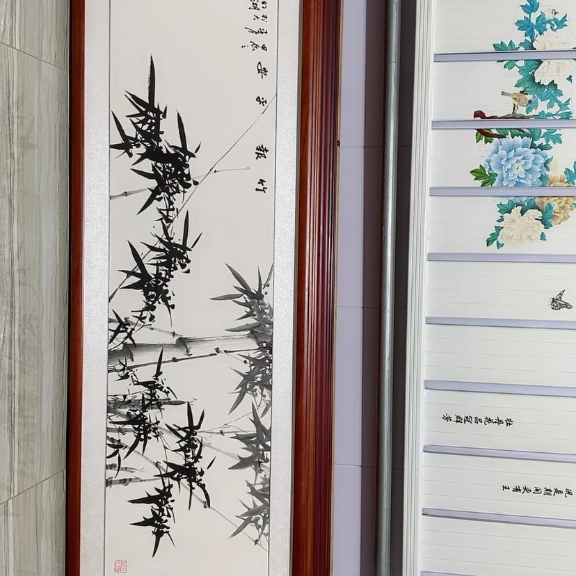 【闪购商品】绘画书画作品带框165×50