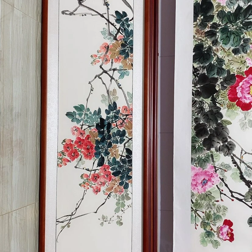 【闪购商品】绘画书画作品带框165×50