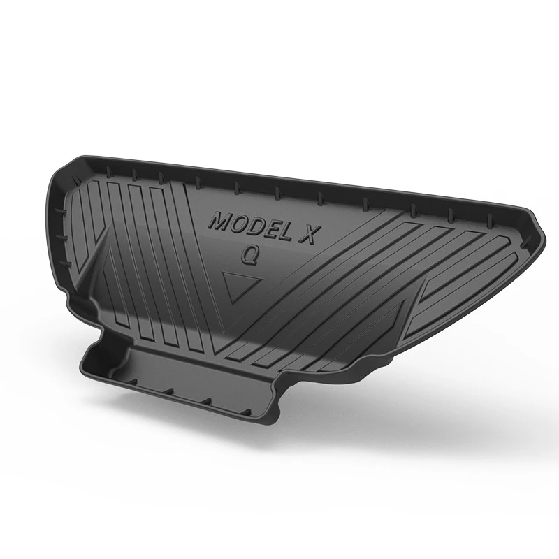 适用特斯拉ModelX后备箱垫TPO防水高边尾箱垫TPE材质