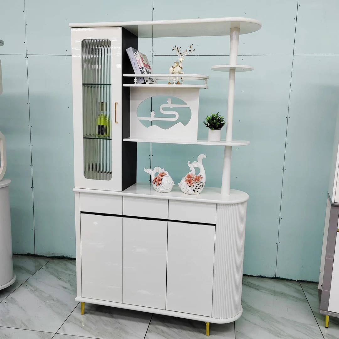 简约玄关柜柜子客厅烤漆北欧隔断柜双面酒柜门厅鞋柜轻奢置物柜