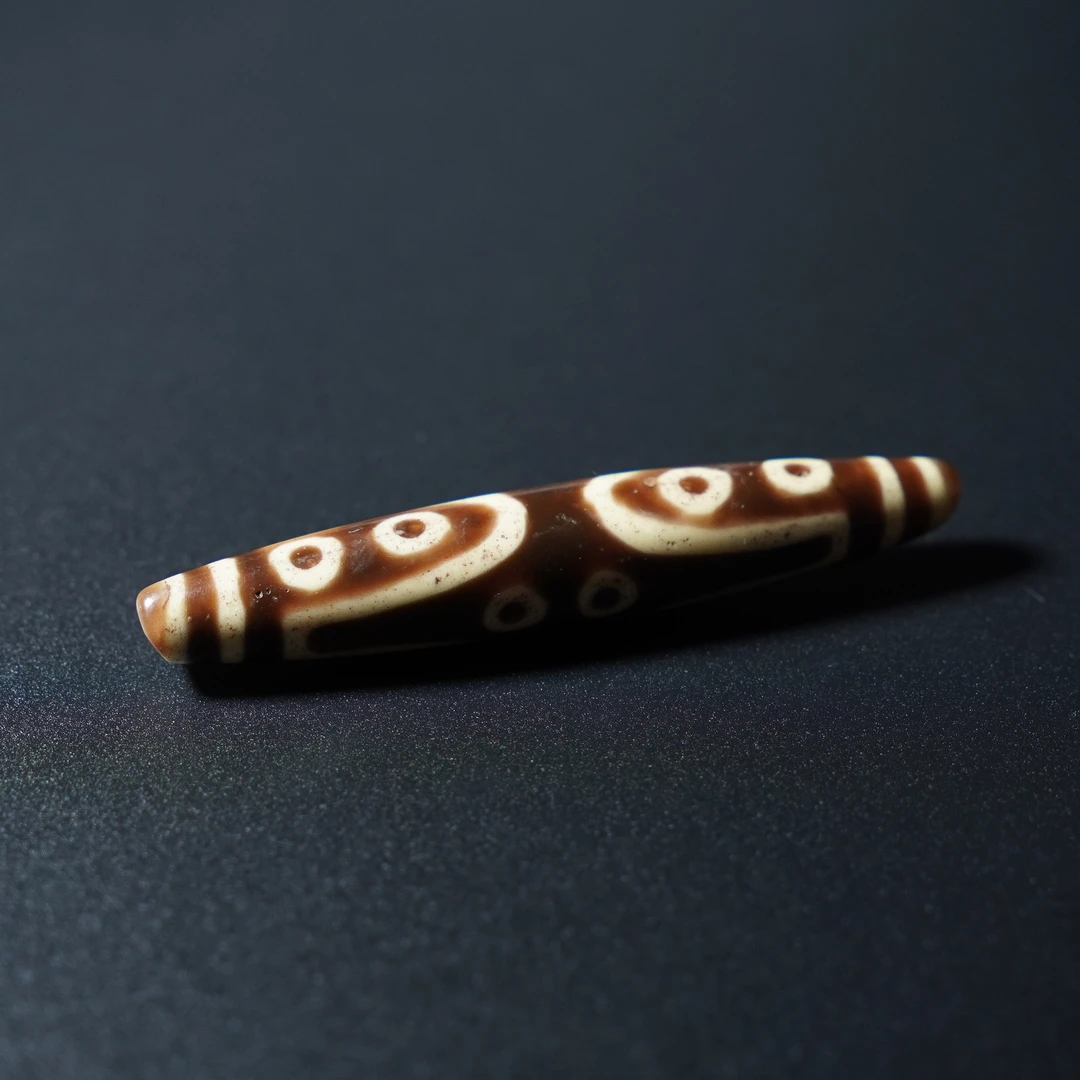 H2410272776/清代/ 大型金刚十字十二眼料器珠 文玩珠宝 佩戴