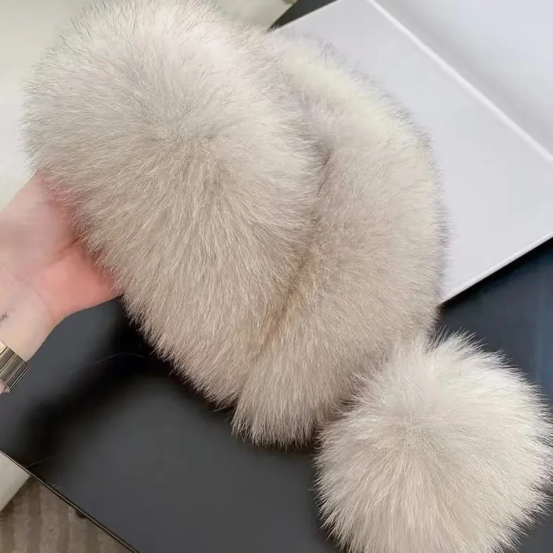 秋冬新款狐狸毛领时尚百搭围脖ML-10