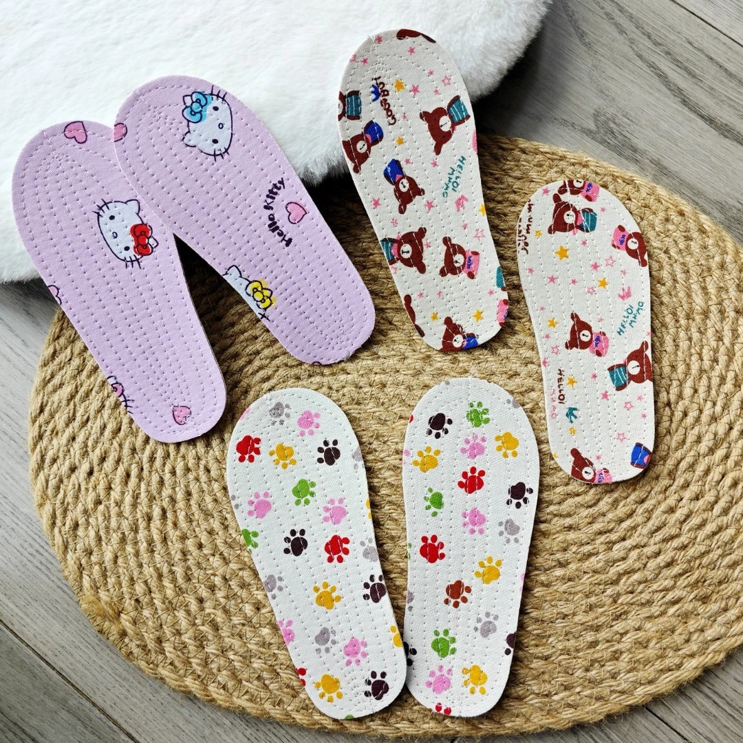 儿童鞋垫小孩纯棉鞋垫婴幼儿春秋可裁剪吸汗宝宝全棉布鞋垫男女童