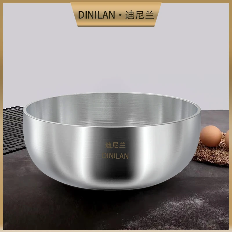 316不锈钢和面盆 一体成型不锈钢火锅盆洗菜盆水果盆沙拉盆多用途