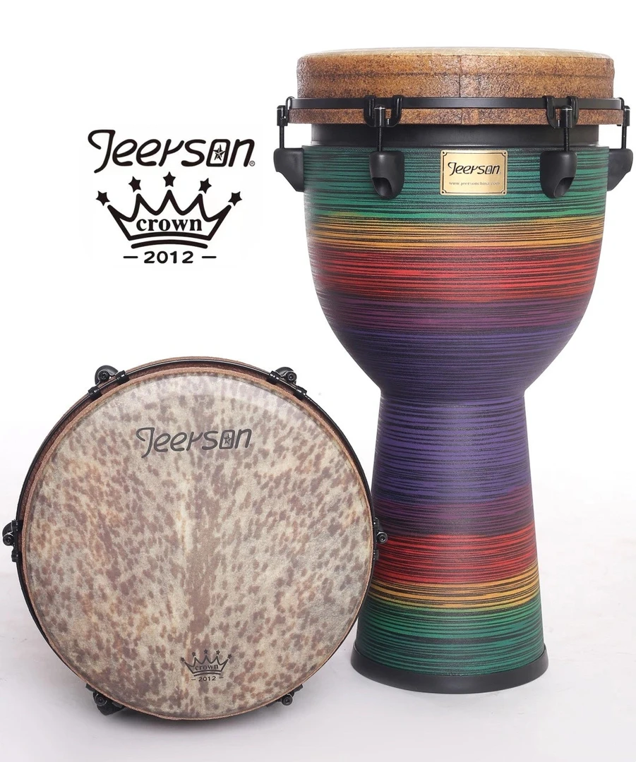 吉尔森非洲鼓12寸 炫彩系列 美产Remo鼓皮 专业演奏用鼓