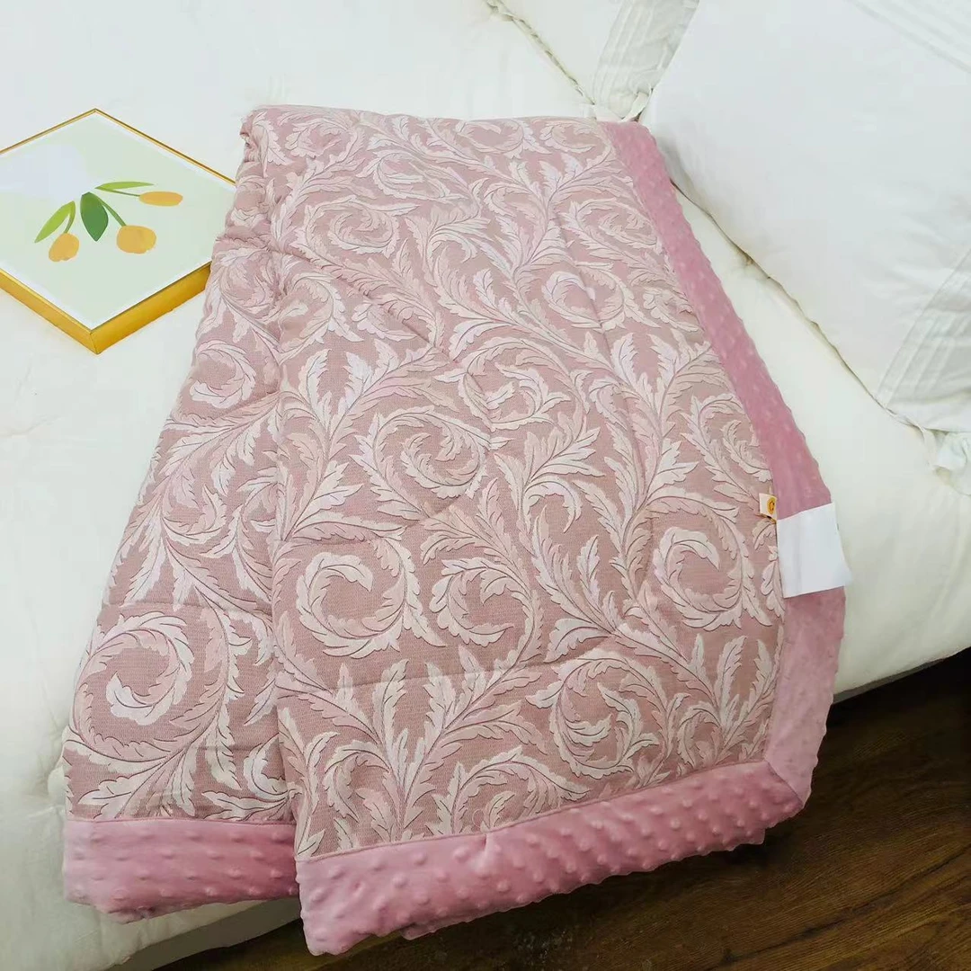 【梵音-粉】小辣椒2X2.3豆豆被秋冬新款加厚保暖大豆纤维被