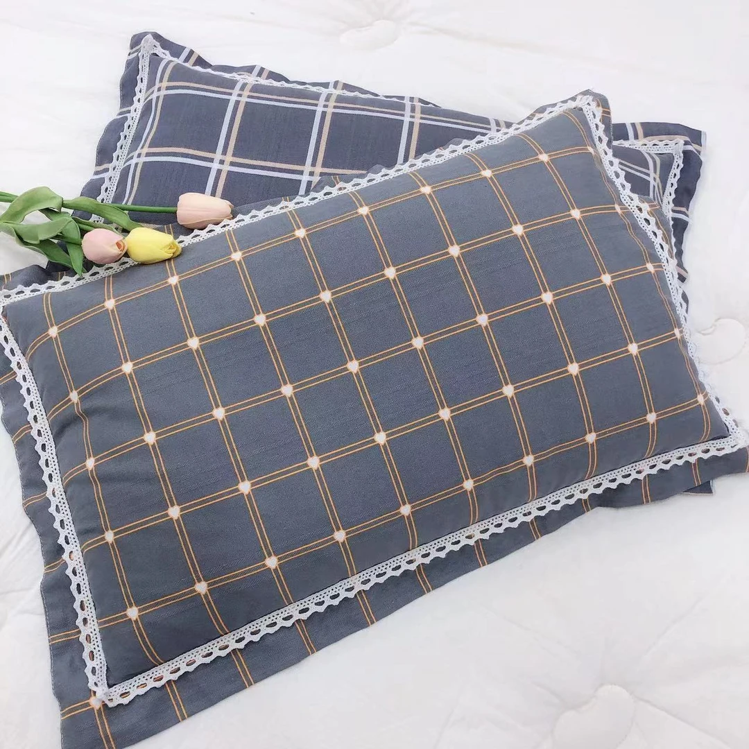 【年终清】-老粗布小米壳枕长方形护颈椎助眠