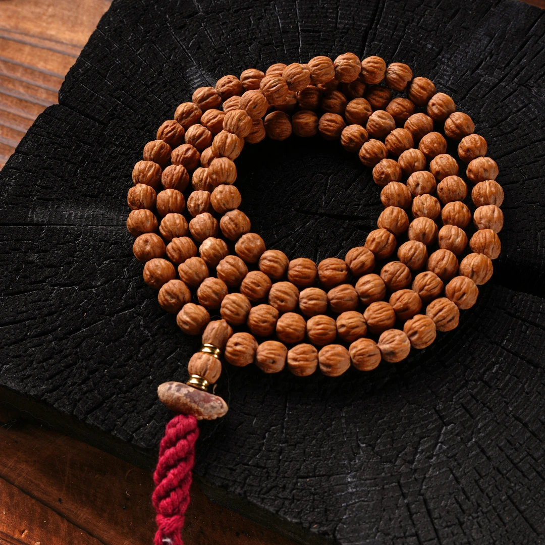 【朝奉文玩】柏香籽（编号J397 天然文玩柏香籽108长串尺寸8