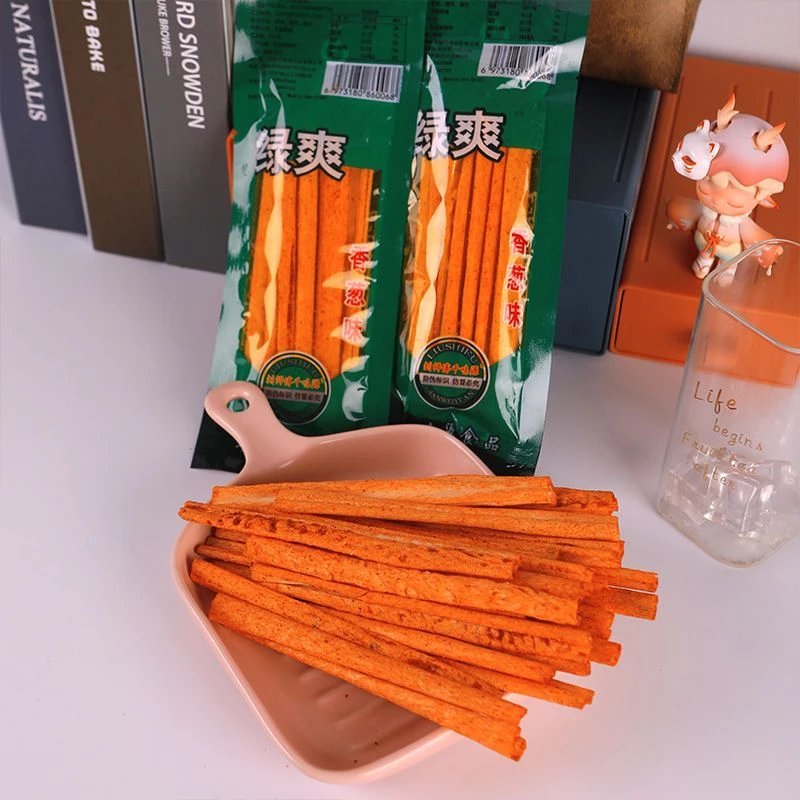 千味源绿爽辣条校园零食怀旧儿时童年5毛钱零食麻辣低卡零食小吃