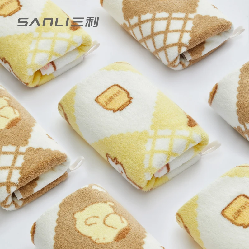 三利三丽鸥-布丁狗授权合作亲肤家用吸水柔软可爱速干毛巾洗脸巾