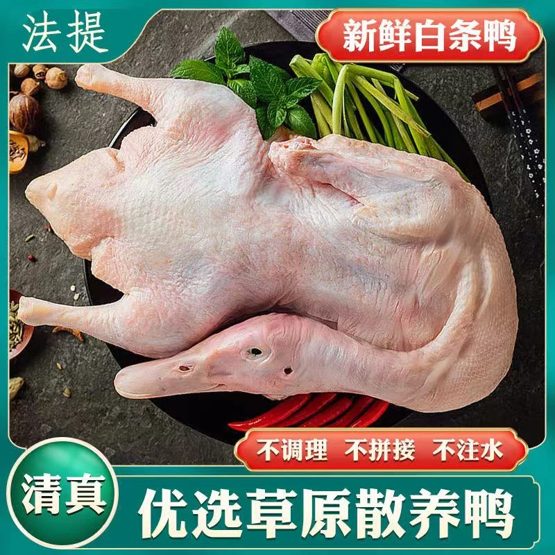 【拍一发三】沂蒙山散养鸭子整只不含内脏翅膀鸭爪顺丰发货