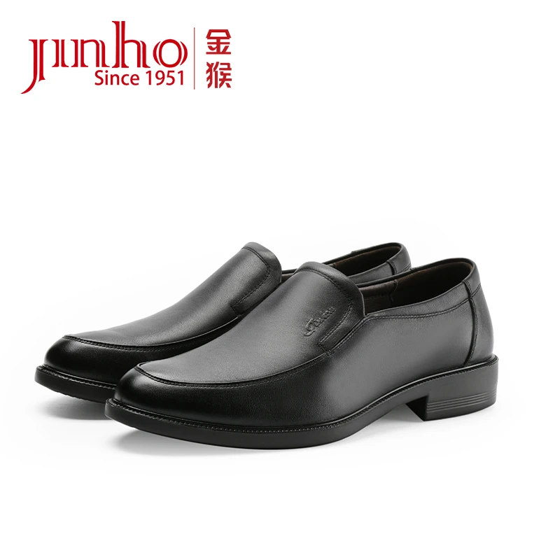 Jinho/金猴真皮男鞋舒适时尚春季商务英伦软底单鞋250851A