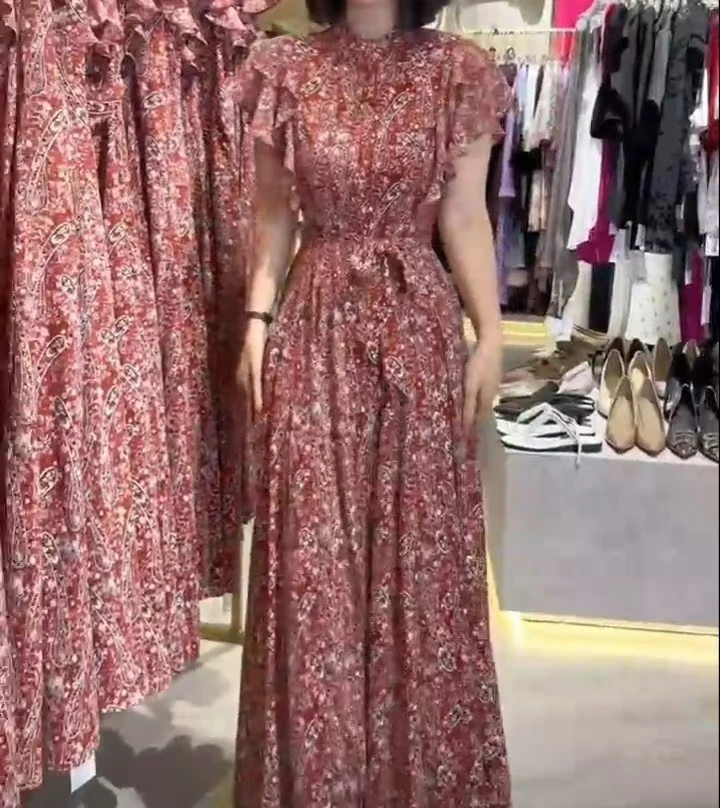 新款气质时尚洋气韩版连衣裙0536