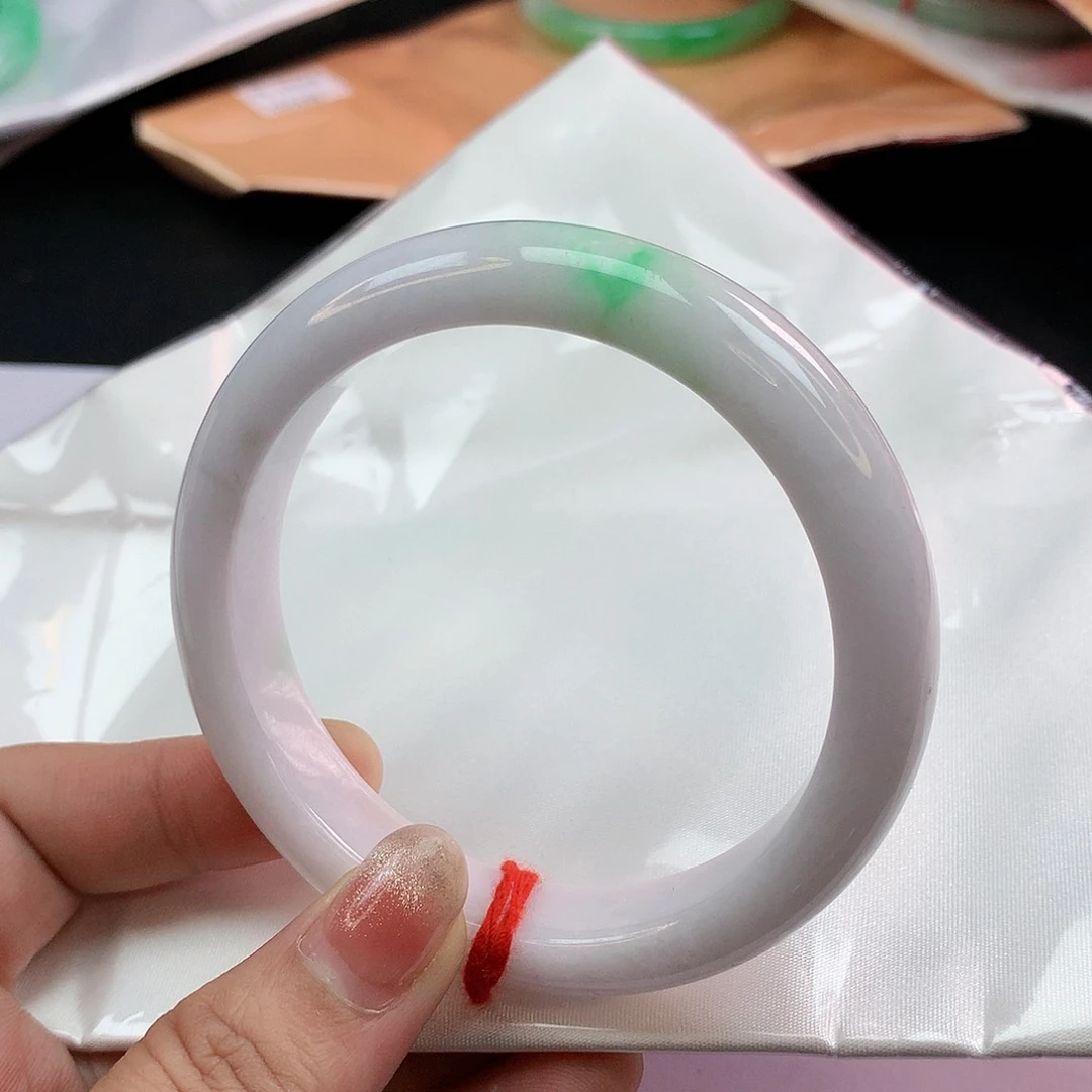 翡翠手镯未镶嵌59圈0015