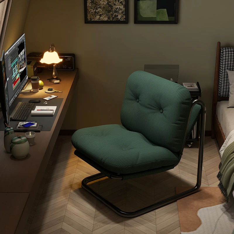 家用休闲电脑椅舒服适久坐单人沙发椅子卧室书房办公坐椅靠背椅子