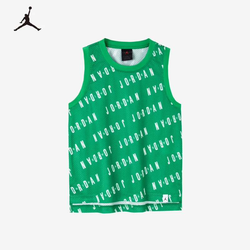 [官方旗舰]AIR JORDAN夏季休闲运动儿童男童背心透气速干童装C524