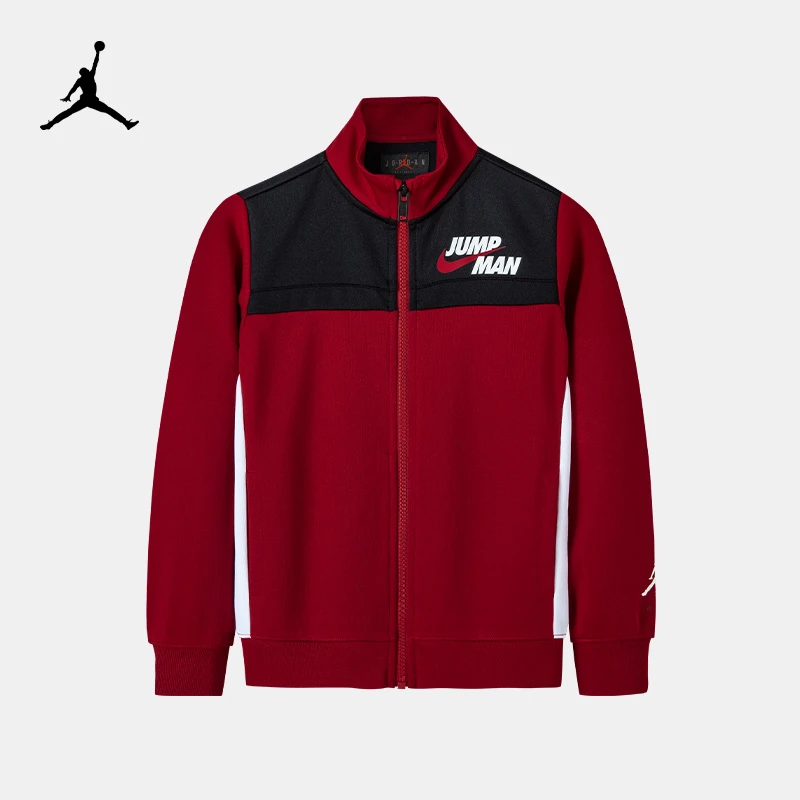 【童装旗舰】AIR JORDAN 儿童童装男童针织夹克外套 JDB-FQ-A719