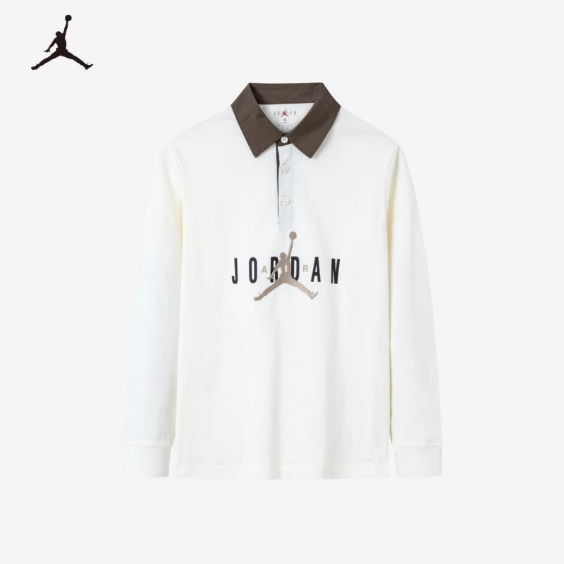 【官方旗舰】AIR JORDAN春秋时尚运动童装长袖男女童长袖POLO衫C300