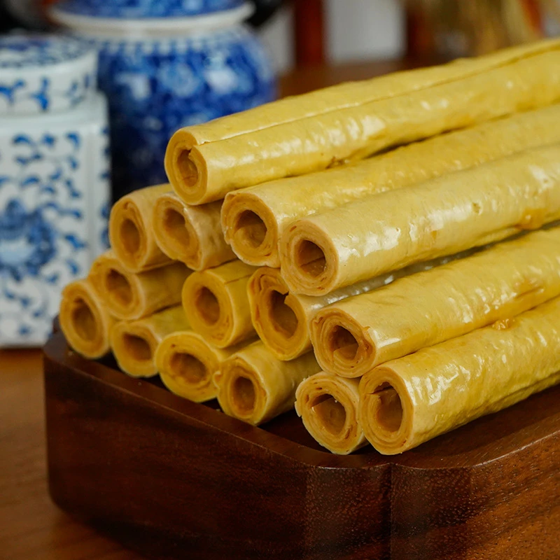 正宗开江豆笋豆筋豆棒杆棍腐竹豆皮纯手工特级豆制品四川特产500g