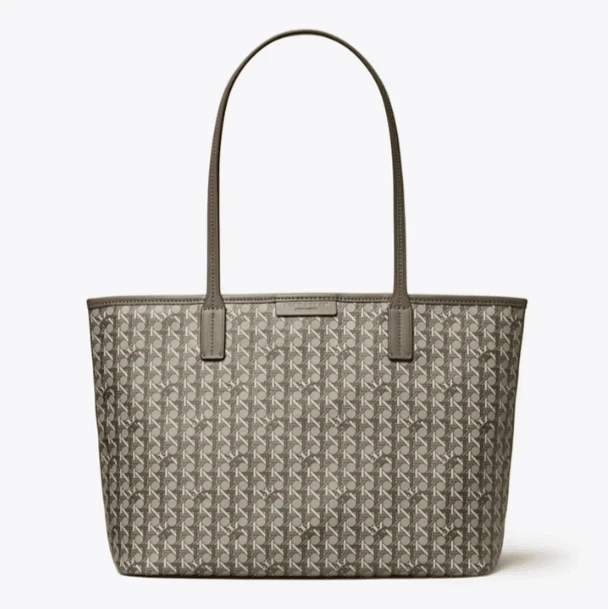 全新未使用 TORY BURCH/汤丽柏琦 专柜铁锈色子母包托特包147748