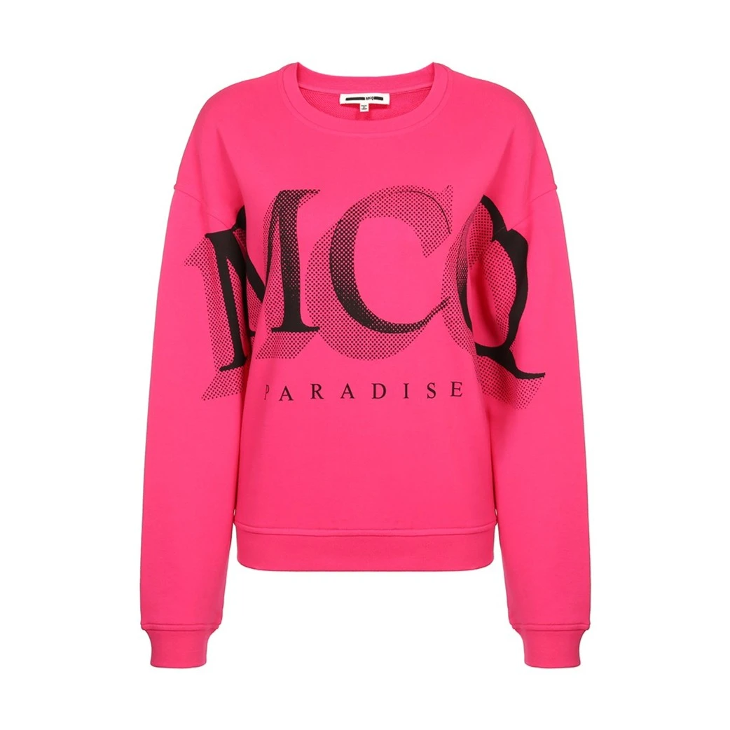 全新未使用  MCQ 女卫衣粉色