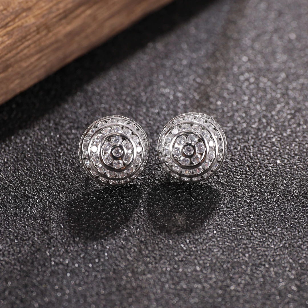 铜合金合成锆石耳饰 BK88XVPC-19061 时尚轻奢气质百搭新款耳环