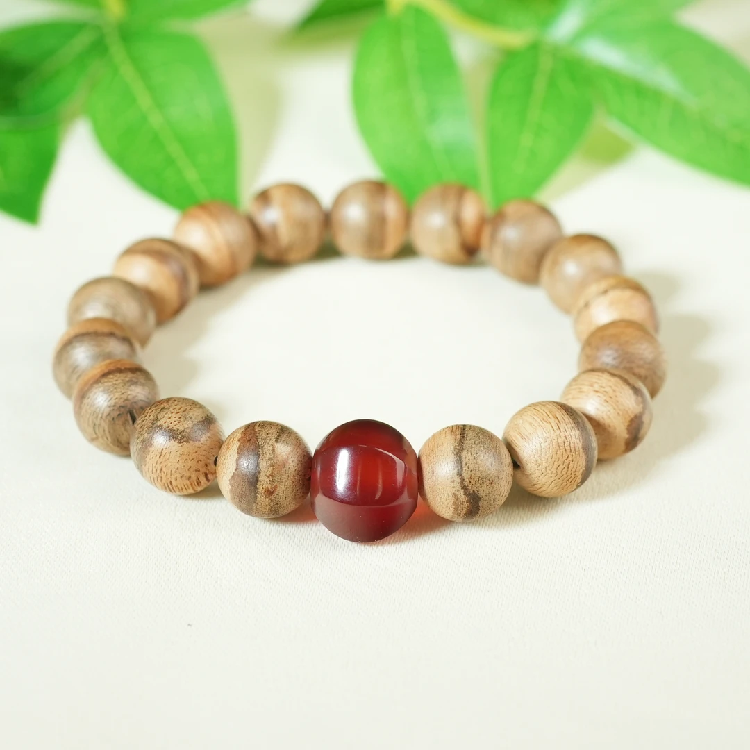 清代红玛瑙珠串【华豫之门】ABP240320010多样性发货